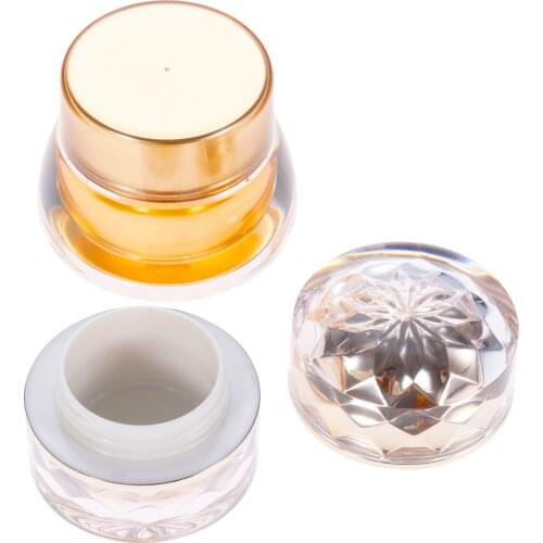 1 Pc 5g Eyeshadow Acrylic Makeup Bottle Jar Refillable Bottles Cosmetic Empty Jar Acrylic Pot Face Cream Box Container Storage