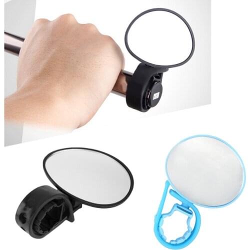 1 Bicycle Adjustable Belt Buckle Rearview Mirror Mountain Bike Road Bike Safety Tool Handlebar Rearview Riding Mirror Accessory