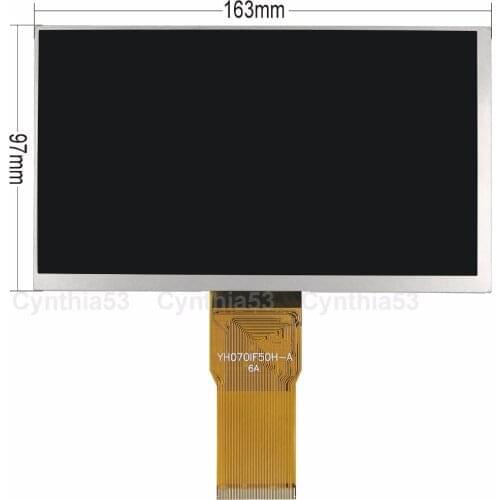 164*97mm 7'' New Majestic TAB-379 LCD Screen lcd display