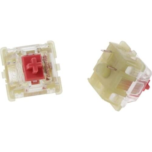 2Pcs Original Cherry MX RGB Silent Pink Red Switch 3Pin For Mechanical Keyboard