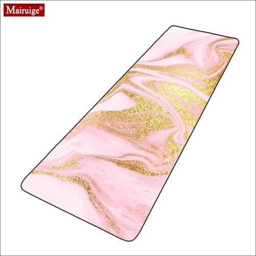 Large Mousepad 90x40cm/80x30cm Gaming Desk Mat Mouse Pad Xxl Shiny Rose Gold White Marble DIY Custom Keyboard Pad Computer Mat