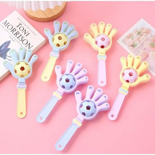 T5EC Kids Rattle Toys Bright Color Cartoon Accompany Rattle with Bump Texture for Sleeping/Playing Toys