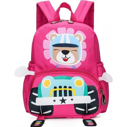 Kids Backpacks Baby Girls Boys Toddler School Bag Children Cartoon Lion Book Bag Kindergarten babys Bags Gifts mochilas bolsa