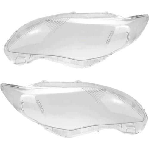 For Toyota Corolla 2010-2013 Car Side Headlight Clear Lens Cover Head Light lamp Lampshade Shell