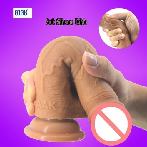 Medical Healthy Silicone Dildo Soft Skin Touch Dick with Suction Cup Sex Toys For Woman Pussy Masturbation High Quality Big Dong