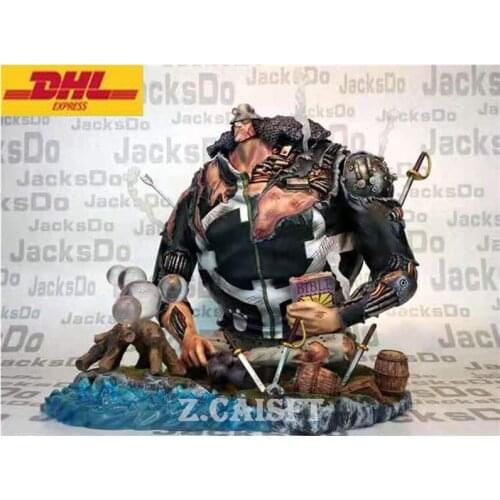 Statue ONE PIECE Bartholemew Kuma Seven Warlords Of The Sea Bust Luffy Enemy Full-Length Portrait GK Action Figure Toys H44