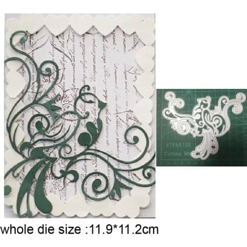Flower Leaf Border metal cutting dies Embossing die cut Scrapbooking dies card paper craft knife mould blade punch stencils dies
