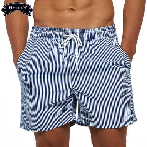 Mens Swimwear Beach Pants Elastic Waist Quick-Drying Stretchable Outdoor Running Sports Shorts Surf Swimming Trunks