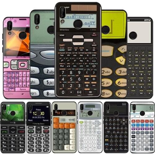 Retro machine Art black Silicone soft Case For Huawei P40 P30 P20 P10 P9 Lite Pro 2019 P smart Y6 Y9 2018 Back cover Shell