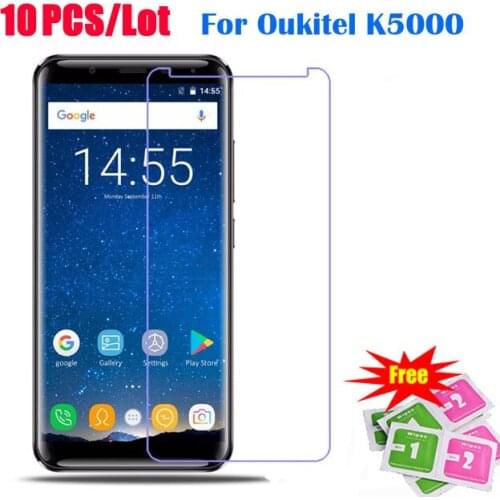 Oukitel K5000 Glass Screen Protector Guard Explosion Proof Front Tempered Glass Film For Oukitel K5000 Mobile Phone 5.7 4GB 64GB
