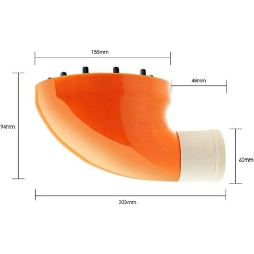 Barbershop diffuser Hair pipe hood hair wind hood hairdressing high temperature resistant large bake styling dryer hair diffuser