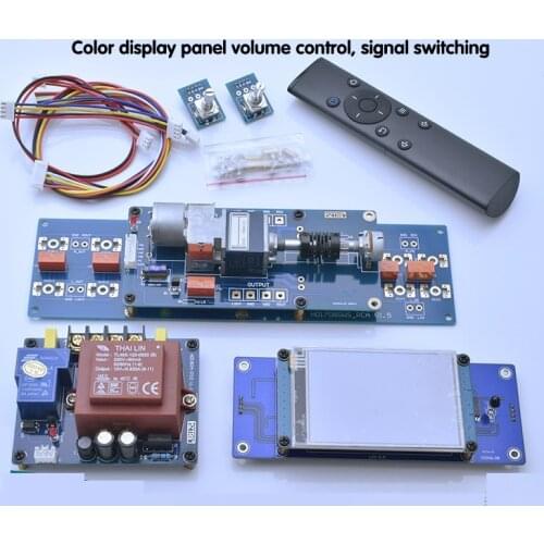Refit 3.5 Inch LED Color Screen Remote Control Volume Control Board ALPS27 Motor Potentiometer Non-equilibrium Version