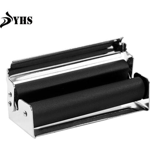 Iron Manual Tobacco Rolling Machine Cigarette Joint Roller for 75mm Smoking Rolling Papers Herb Maker DIY Tools