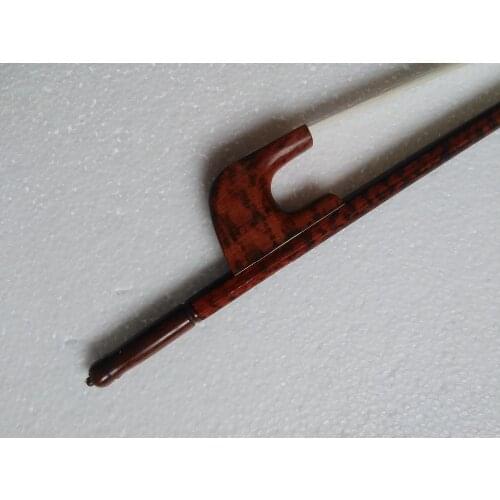 1 PCs Snake wood Double Bass Bow 4/4 Baroque Bass bow staillion white horse hair