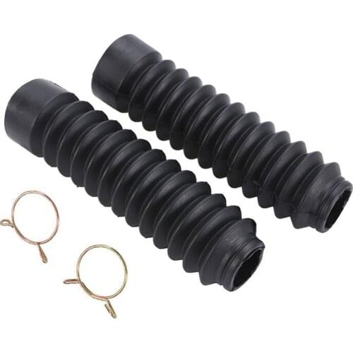 2pcs Motorcycle Front Fork Gaiters Shock & Dust Protection For Off Road Motocross Off Road Pit Bike Dustproof Jacket
