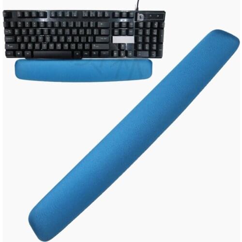 40cm Long Comfortable Lycar PU Silica gel Laptop keyboard Bowl holder Mouse hand Wrist Rest