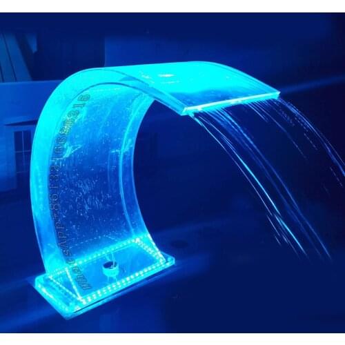 Acrylic SPA shock bath,Swimming pool equipment,arc hook groove bath,water curtain pat bath,massage nozzle,factory direct sales