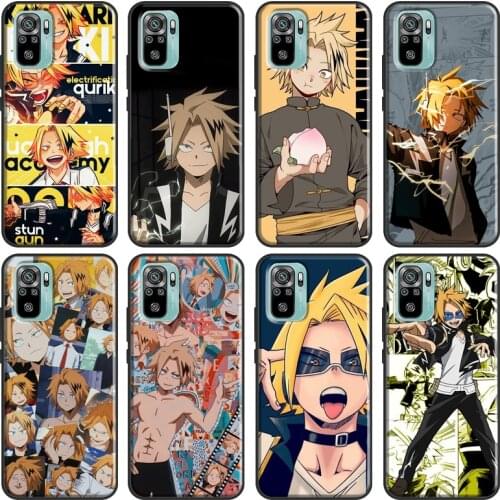 Denki Kaminari My Hero Academia For Xiaomi Redmi Note 9 8 Pro 8T 9S 7 6 K40 10 Pro Case For Redmi 9A 8A 7A 9T 9C 9 Coque