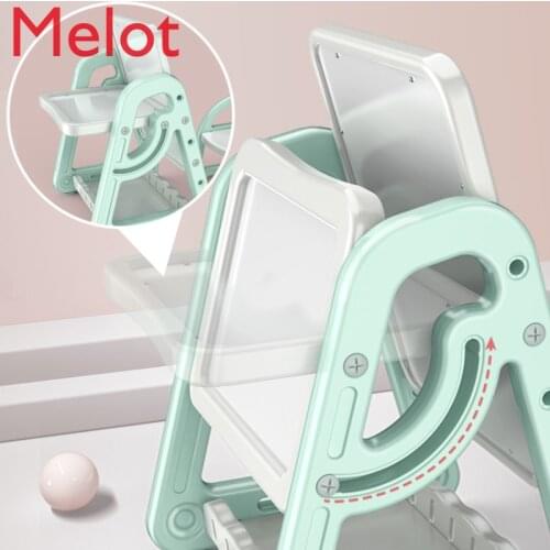 Childrens Small Blackboard Household Drawing Board Magnetic Graffiti Dust-Free Bracket Double-Sided Writing Board Erasable