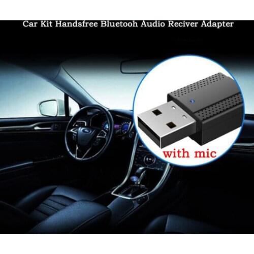 HEVARAL Portable Adapter 2 IN 1 Bluetooth Receiver Mini Transmitter For TV PC Headphone With Mic Handsfree Stereo Audio Sounds