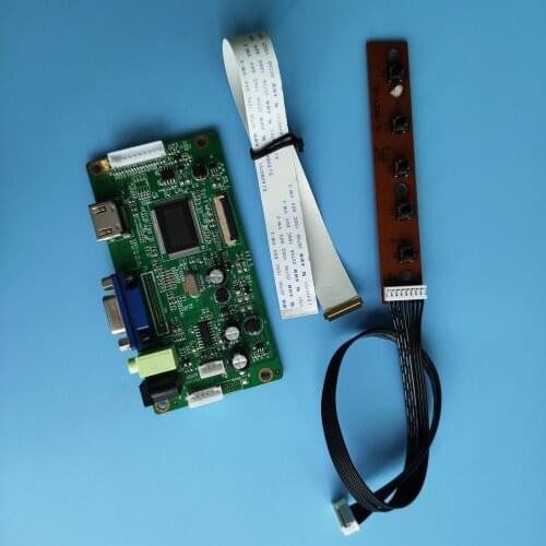 Kit for N156HGA-EAB/N156HGA-EAL Controller board 1920X1080 15.6" DRIVER LED panel display 30pin EDP LCD LED HDMI VGA SCREEN