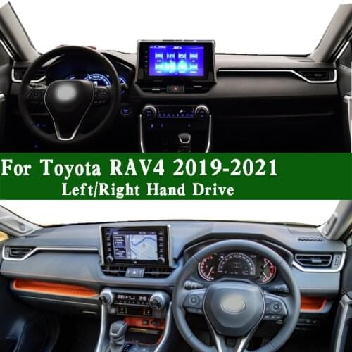 Fits Toyota RAV4 V A5 Edge XSE XLE GX GA-K 2019 2020 2021 2022 Dashmat Dashboard Cover Protective Pad Dash Mat Carpet Ornaments