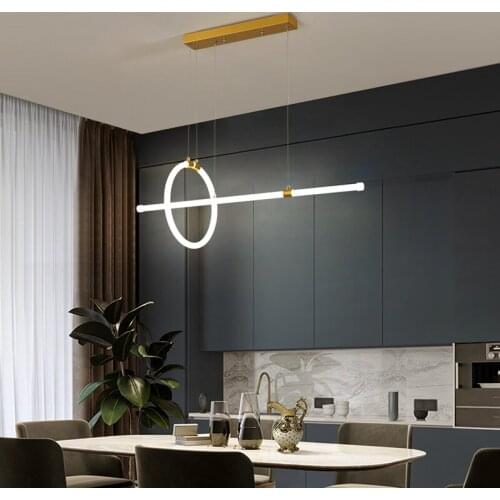 NEO GLeam 360 Glow Modern LED Chandelier For Living Room Bedroom Dining Room Bar Kitchen Room 110V 220V Hanging Chandelier
