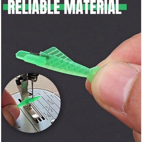 Needle Threader Sewing Machine Fish Type Needle Threader Needle Changer Stitch Insertion Tool Quick Threader Sewing Accessories