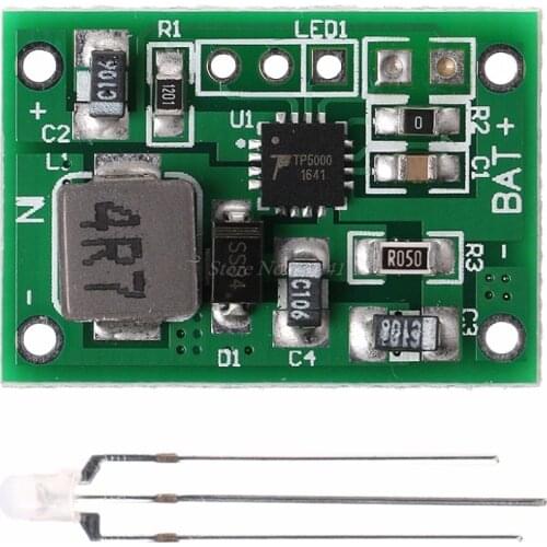 TP5000 3.6V/4.2V 2A Charger Board 3.7V Lithium 3.2V LiFePO4 Battery Charging Dropship