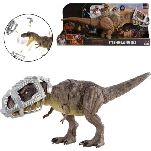 Big Size Jurassic World Indominus Rex Dinosaur Tyrannosaurus Series Movable Joints Sound Effects Model Toy For Children Boy Gift