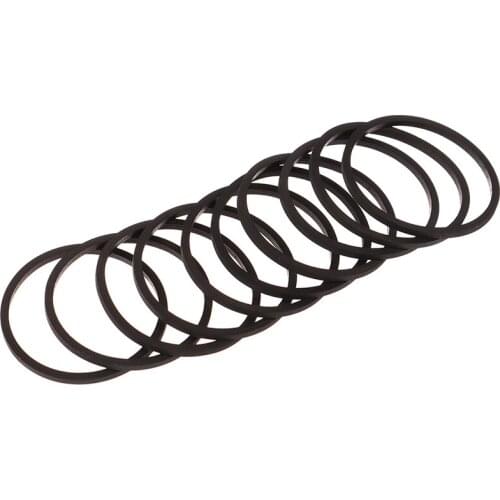 10PCS DVD Disk Drive Rubber Belts Replacement for DiscTray Accessories