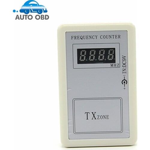 2017 Frequency Counter Indicator Detector Cymometer Remote Control Transmitter Frequency Meter Scanner Wavemeter 250-450MHZ