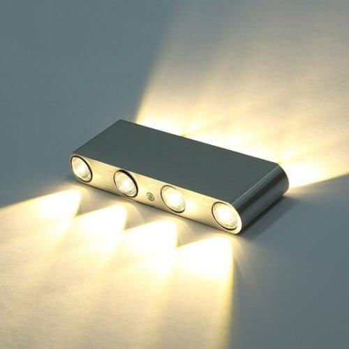 Modern minimalist LED Wall bulb 2W 4W 6W 8W bedside lamp wall lamp room bathroom mirror light direct creative aisle