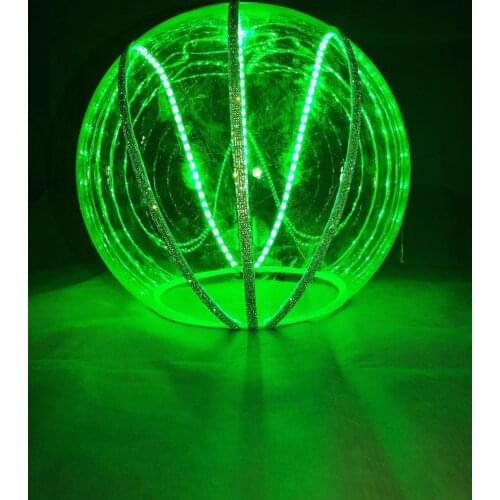 Led helmet rgb color change led lumious hat stage show DJ DS Party light up caps