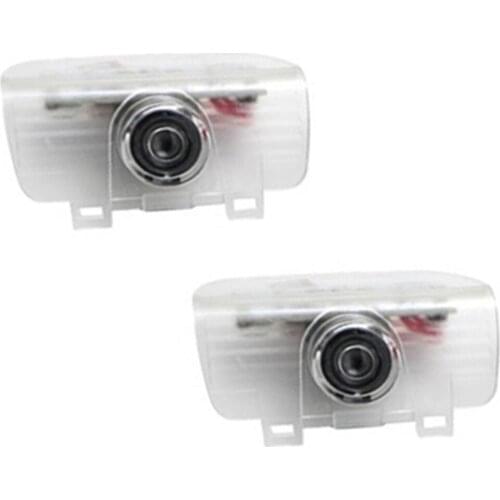 2PCS ABS LED Car Laser Projector HD Lamp Welcome Light Door Shadow Logo Light Compatible for Acura RDX 2013-present CDX 2016