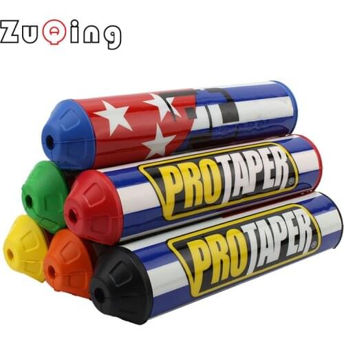 Motorcycle Lengthened 250mm Handlebar Pads 7/8" Slider Grip For CRF RMZ YZF ATV Big Dirt Pit Bike Motocross