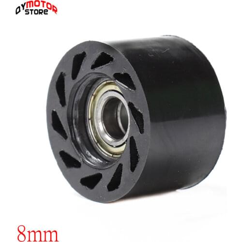 High quality 8mm 10mm Chain Roller Motorbike Slider Tensioner Wheel Guide For Kayo T2 T4 T4L Pit Dirt Mini Bike Moto Atv M8 M10