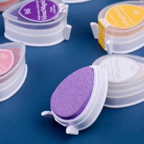 1pc Japanese TSUKINEKO VersaMagic Inkpad GD Water Multi-surface Chalk Ink Scrapbook Decoration Jounral Rubber Stamp DIY Tools