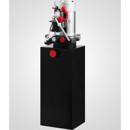 10 Quart Double Acting Hydraulic Pump 12V Dump Trailer Lift Crane