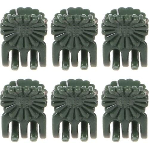 50Pcs 20mm Plastic Plant Support Clips For Orchid Hanging Vine Connects Plants Plant Cages & Supports
