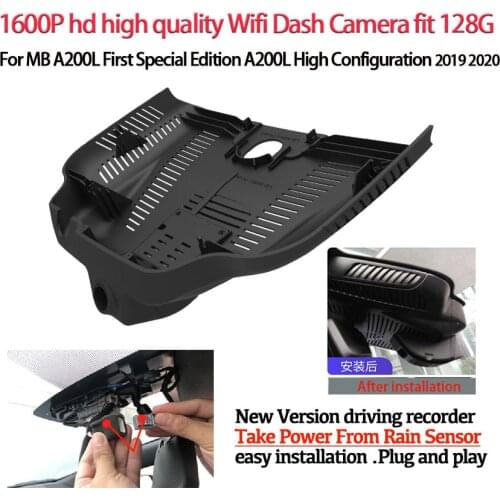 Hd 1600P Easy Installation Car Dash Camera Video Recorder Dash Cam Camera For Mercedes-Benz A200L High Configuration 2019 2020