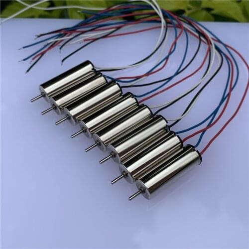 Free Shipping 3.7V 720 Coreless DC Motor Micro High Speed DIY RC Drone Quadcopter Mini Model Helicopter RC Drone Model