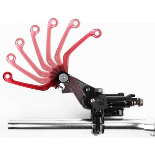 For Honda CRF250R CRF450R 2007 - 2020 CNC Pivot Brake Clutch Levers Red 2008 2009 2010 2011 2012 2013 2014 2016 2017 2018 2019