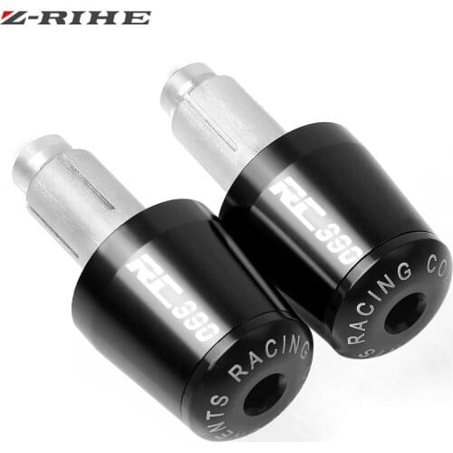 FOR RC390 RC 390 Motorcycle CNC 22MM Handlebar Grips Handle Bar Cap End Plugs For RC 390 RC390 2014 2015 2016 2017