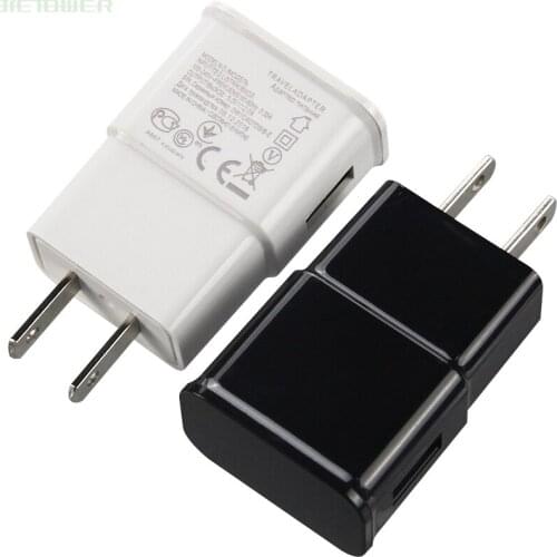 300pcs/lot 5V 1A 2A Single USB Interface Travel EU US Plug USB Wall Charger Adapter for Samsung S10 S9 Iphone XS 8 7 Cell Phone