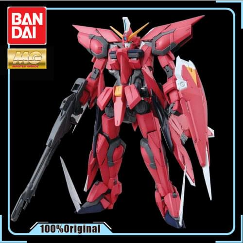 BANDAI MG 1/100 Athrun Zala GAT-X303 Aegis Gundam Effects Action Figure Model Modification