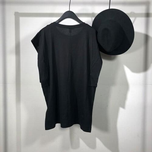 Owen seak Men T Shirt Mens Clothing Hip Hop Tops Tees High Street Summer Japanese Male Solid Street wear T Shirt