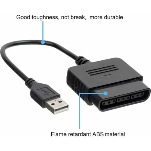 Cable Cord For PS2 to For PS3 Video Game USB Adapter Converter Cable USB Adapter Converter Cable Suitable For Gaming Controller