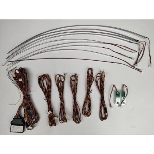 Ambient Light Set For BMW X1 F48 F49 Door Audio Rear Loudspeaker Tweeter Midrange Treble Speaker Cover Luminous Atmosphere Lamp