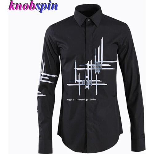 New Fashion Brand Business male Dress Shirt 2019 Long sleeve Slim Chemise homme high quality Cotton Camisa plus size 4XL Shirts